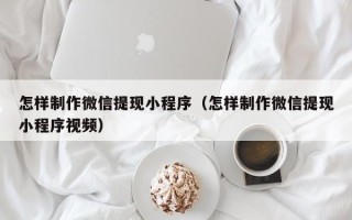 海口怎样制作微信提现小程序（怎样制作微信提现小程序视频）