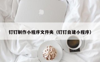 海口钉钉制作小程序文件夹（钉钉自建小程序）