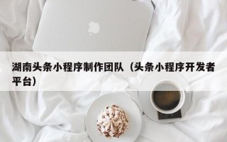 海口湖南头条小程序制作团队（头条小程序开发者平台）